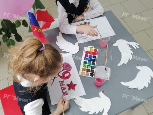 Детские открытки ветеранам от СФР kids в Азнакаево