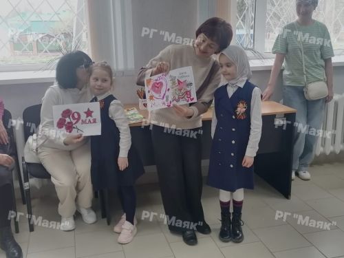 Детские открытки ветеранам от СФР kids в Азнакаево