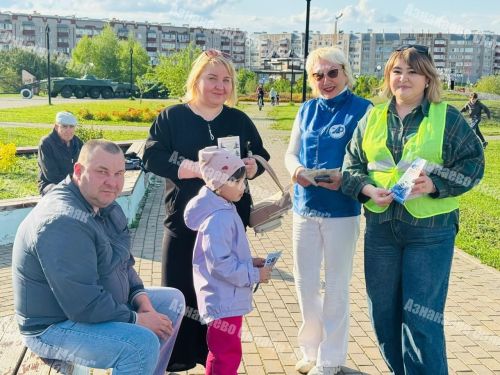 В Азнакаево прошла акция «Мы за жизнь по правилам»