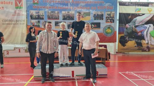 Юные борцы Азнакаево сразились в турнире по корэш и борьбе на поясах