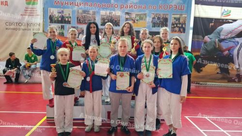 Юные борцы Азнакаево сразились в турнире по корэш и борьбе на поясах