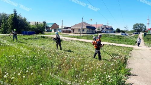 Территориальные общественные самоуправления Азнакаево заботятся о чистоте города