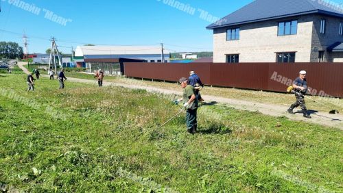 Территориальные общественные самоуправления Азнакаево заботятся о чистоте города