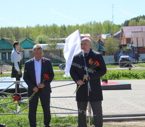 В старой Актюбе отметили 80-летие Великой Победы