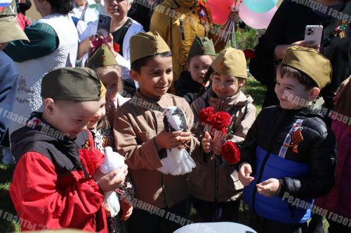 В селе Агерзе отметили День Победы