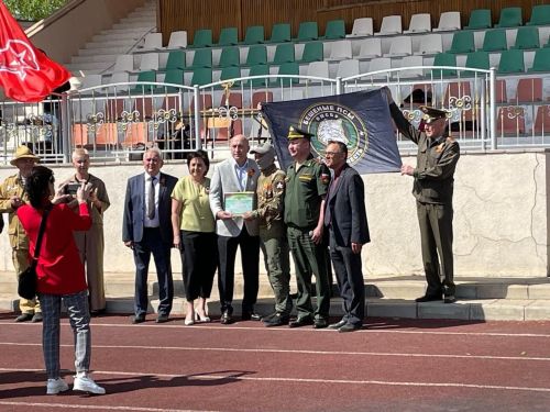 В Азнакаево прошел смотр-конкурс строя и песни