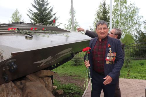 Празднование 80-летия Победы в Великой Отечественной войне в поселке Актюба