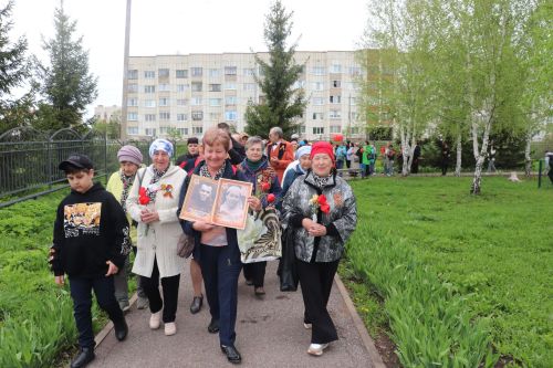 Празднование 80-летия Победы в Великой Отечественной войне в поселке Актюба