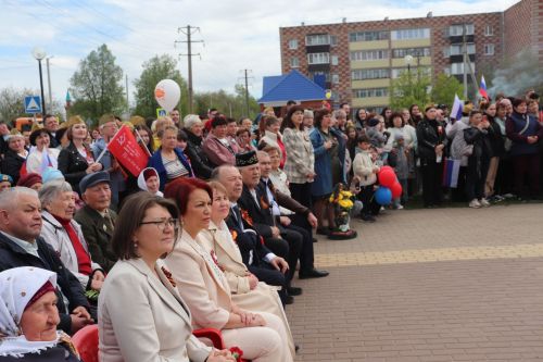 Празднование 80-летия Победы в Великой Отечественной войне в поселке Актюба