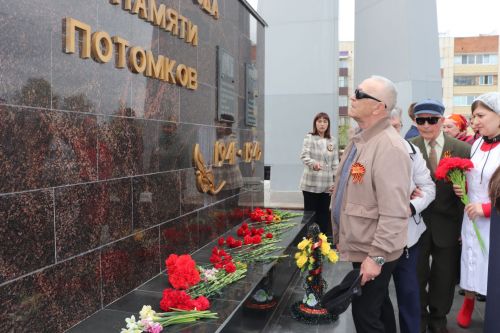 Празднование 80-летия Победы в Великой Отечественной войне в поселке Актюба
