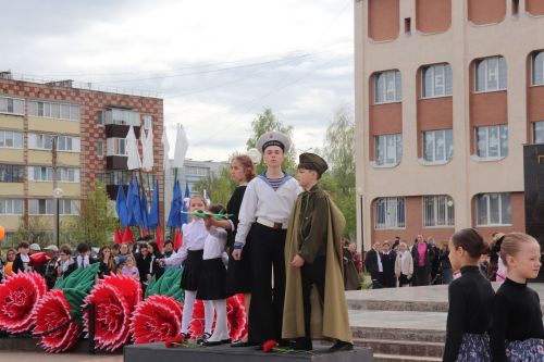 Празднование 80-летия Победы в Великой Отечественной войне в поселке Актюба