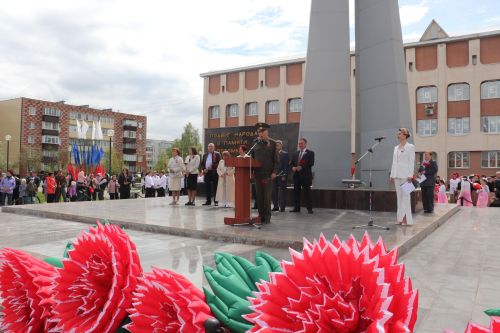 Празднование 80-летия Победы в Великой Отечественной войне в поселке Актюба