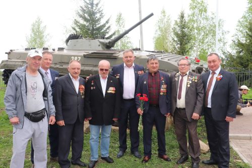 Празднование 80-летия Победы в Великой Отечественной войне в поселке Актюба
