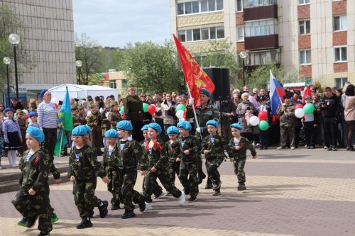 Празднование 80-летия Победы в Великой Отечественной войне в поселке Актюба