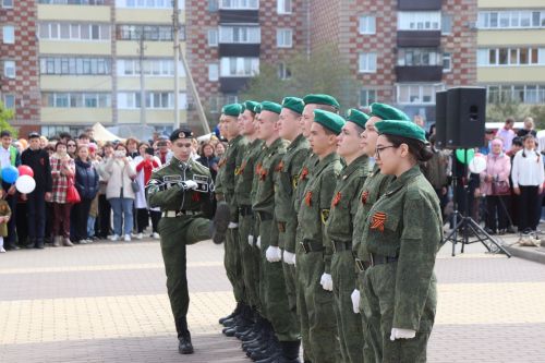 Празднование 80-летия Победы в Великой Отечественной войне в поселке Актюба