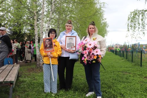 Празднование 80-летия Победы в Великой Отечественной войне в поселке Актюба