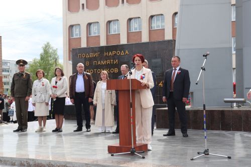 Празднование 80-летия Победы в Великой Отечественной войне в поселке Актюба