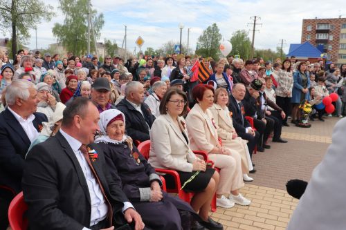 Празднование 80-летия Победы в Великой Отечественной войне в поселке Актюба