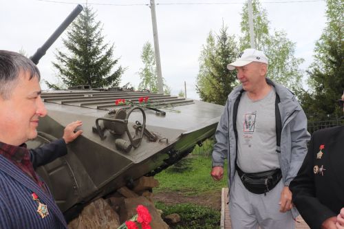 Празднование 80-летия Победы в Великой Отечественной войне в поселке Актюба