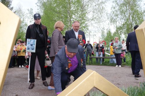 Празднование 80-летия Победы в Великой Отечественной войне в поселке Актюба
