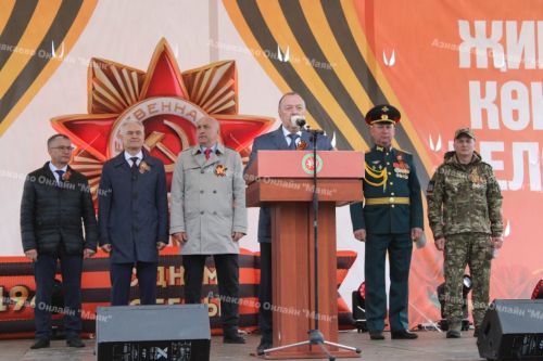 В Азнакаево торжественно отметили День Победы