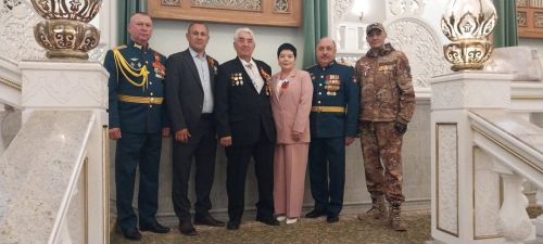 Азнакаевская делегация на торжестве в честь 80-летия Победы в Казани