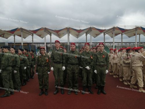 В Азнакаево торжественно отметили День Победы