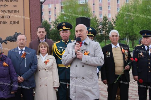 Азнакаево не забывает своих героических сыновей и дочерей