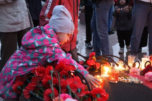 22 июня: Азнакаевцы зажгли «Свечу памяти»