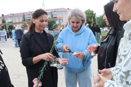 22 июня: Азнакаевцы зажгли «Свечу памяти»