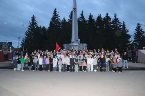 22 июня: Азнакаевцы зажгли «Свечу памяти»