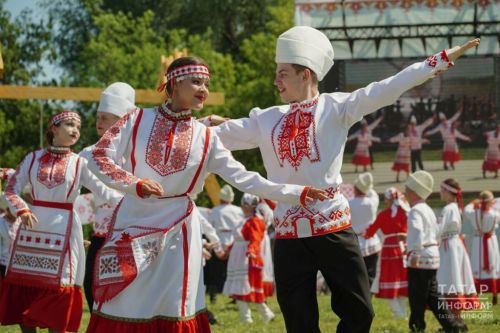 В Кукморском районе с размахом отметили Республиканский праздник марийской культуры Семык!