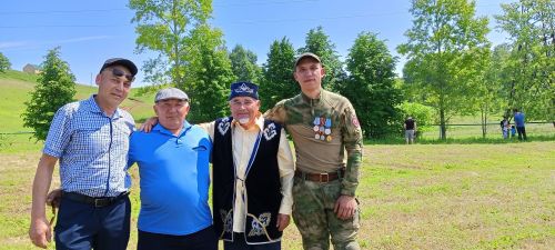 В Алькеево на Сабантуй приехал односельчанин-участник специальной военной операции