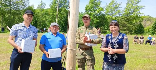 Әлкәй авылы Сабан туена махсус хәрби операциядә катнашучы якташлары да кайткан