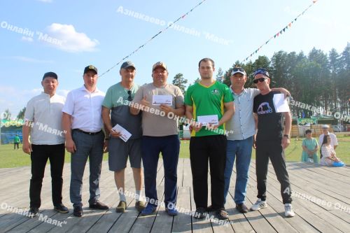 Азнакаевский борец Альберт Мамалимов в пятый раз стал абсолютным чемпионом Сабантуя