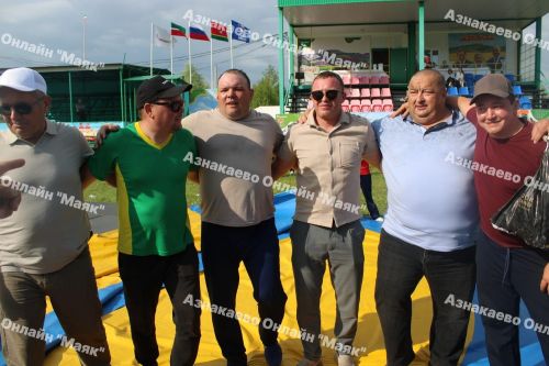 Азнакаевский борец Альберт Мамалимов в пятый раз стал абсолютным чемпионом Сабантуя