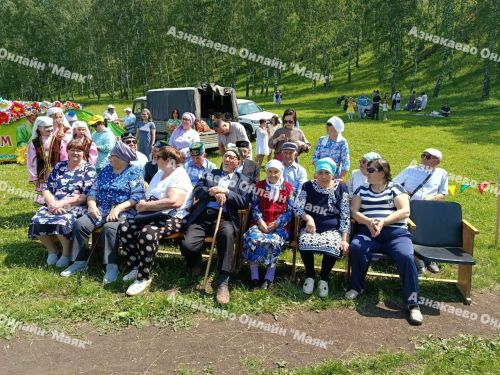 Сабантуй в селе Агерзе прошел у подножия живописных холмов