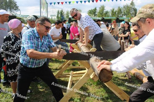 Азнакай Сабан туе татар халкының милли уеннарын бер мәйданга берләштерде