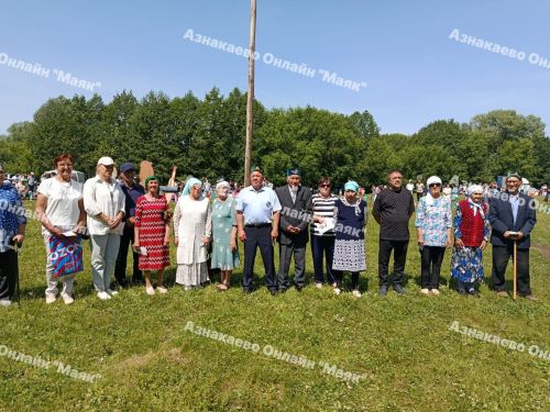 Сабантуй в селе Агерзе прошел у подножия живописных холмов
