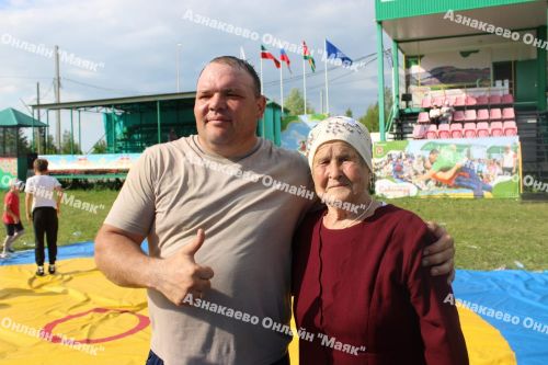 Азнакаевский борец Альберт Мамалимов в пятый раз стал абсолютным чемпионом Сабантуя