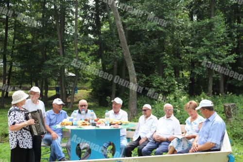 Азнакаевские ветераны отметили праздник