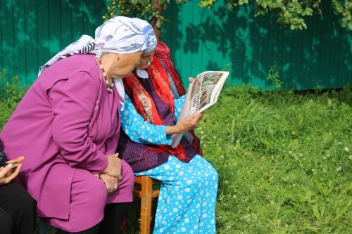 В селе Асеево всем селом отметили 100-летний юбилей