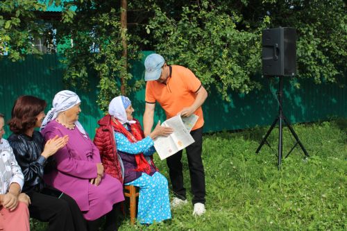 В селе Асеево всем селом отметили 100-летний юбилей