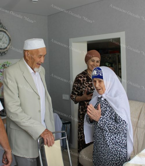 Акбабай из села Какре-Елга отметил 90-летний юбилей