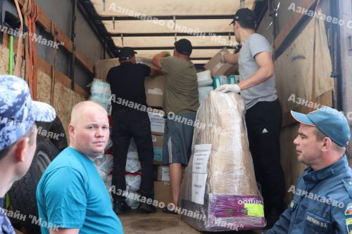 В 73-й раз азнакаевцы отправляют гуманитарный груз бойцам СВО