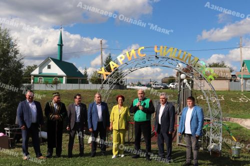 Актүбә бистәсендә яңартылганнан соң “Харис” чишмәсен ачу тантанасы булды