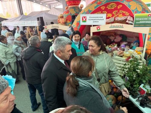 Азнакаевский район ярко представил свои достижения на республиканской ярмарке «Город мастеров»