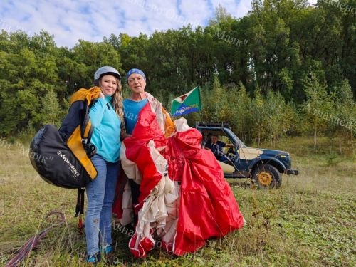 Парапланда очучы азнакайлылар “Барысы да Җиңү өчен” акциясенә кушылдылар