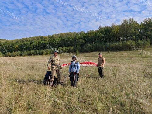 Парапланда очучы азнакайлылар “Барысы да Җиңү өчен” акциясенә кушылдылар