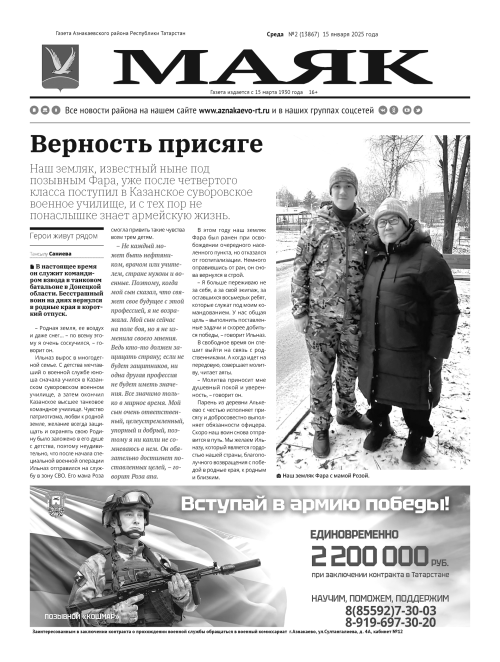 Герои года по версии «Маяка»: лица, поступки и характеры Азнакаевской земли